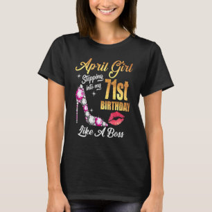T-shirt Entrée Dans Mon 71E Anniversaire Comme Un Patron P