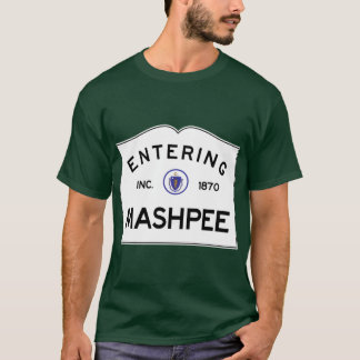 T-shirt Entrée de Mashpee Massachusetts Commonwealth de Ma