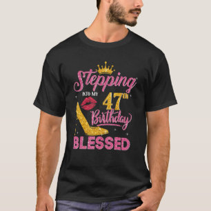 T-shirt Entrée En Mon 47E Anniversaire Comme Un Patron 47