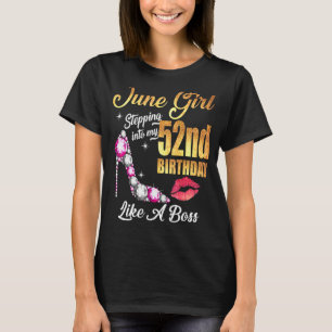 T-shirt Entrée En Mon 52E Anniversaire Comme Un Patron Pou