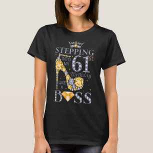 T-shirt Entrée En Mon 61E Anniversaire Comme Un Anniversai