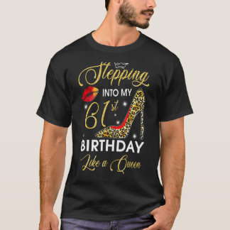 T-shirt Entrée En Mon 61E Anniversaire Comme Un Anniversai