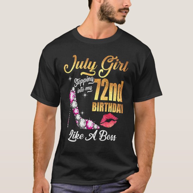 T-shirt Entrée En Mon 72E Anniversaire Comme Un Patron Pou (Devant)