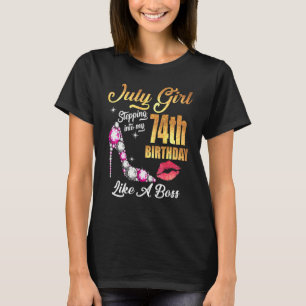 T-shirt Entrée En Mon 74E Anniversaire Comme Un Patron Pou