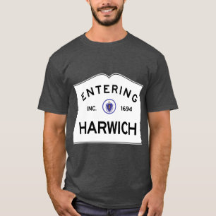 T-shirt Entrée Harwich Massachusetts Commonwealth de Mas