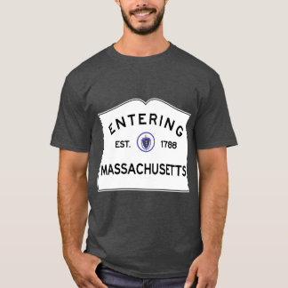 T-shirt Entrée Massachusetts Commonwealth du Massachusetts