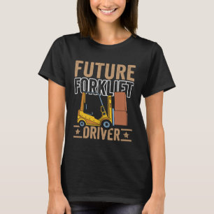 T-shirt Entrepôt de l'exploitant du chariot élévateur à fo