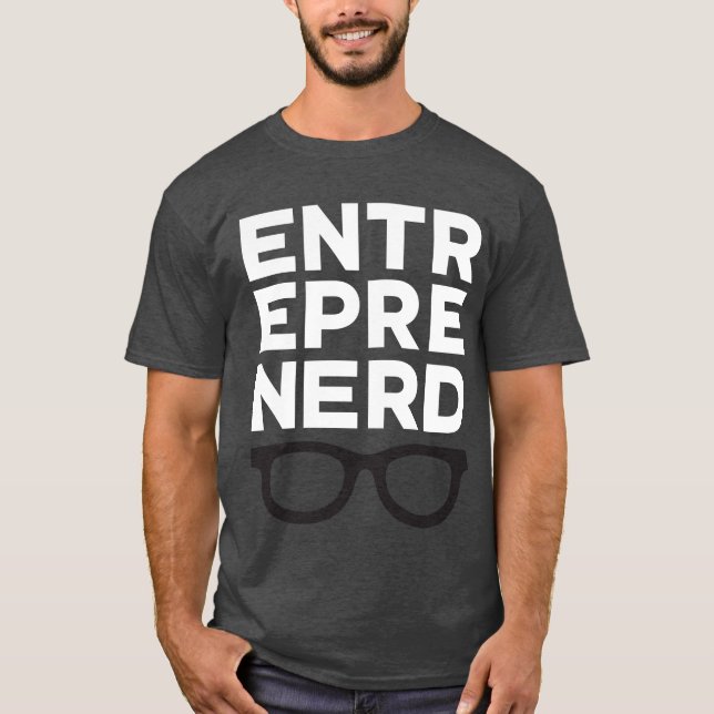 T-shirt Entreprenerd a empilé (Devant)