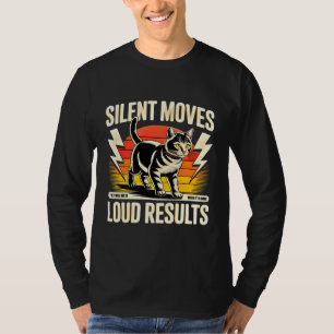 T-shirt Entrepreneur Mouvements Silencieux Résultats Bruya