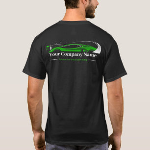 T-shirt Entreprise de lavage de voiture de détail automati