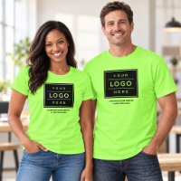 Entreprise de logo vert citron Promo
