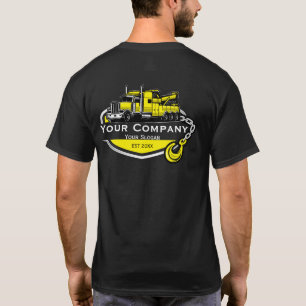 T-shirt Entreprise de remorquage professionnelle, service