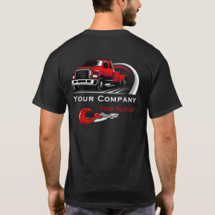 T-shirt Entreprise de remorquage professionnelle, service