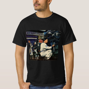 T-shirt Entreprise de réparation de voitures anciennes Ser