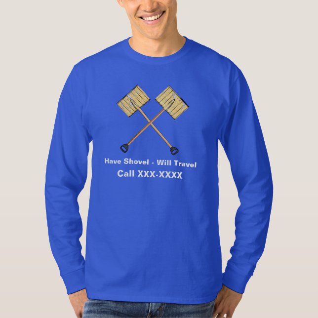 T-shirt Entreprise de tournage de neige (Devant)