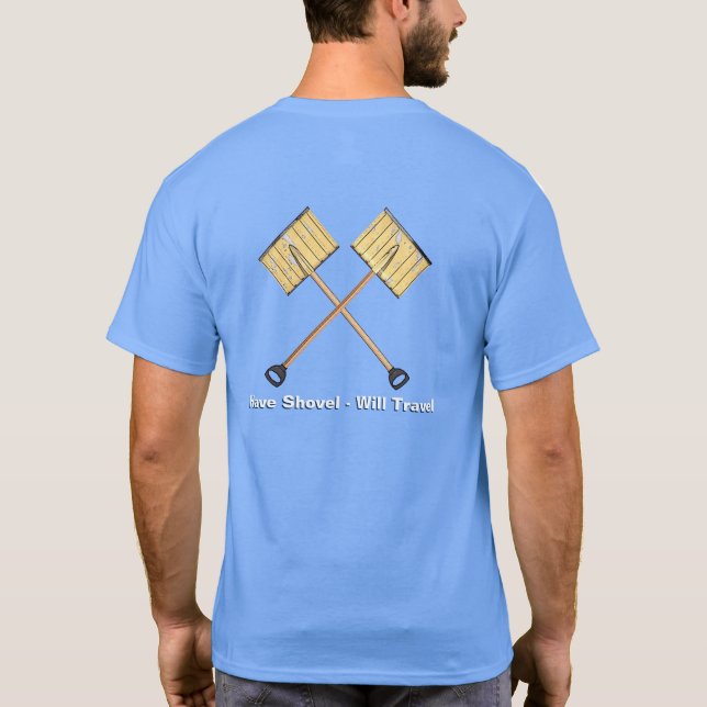 T-shirt Entreprise de tournage de neige (Dos)