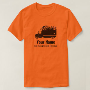 T-shirt Entreprise d'enlèvement de déchets de déchets de t