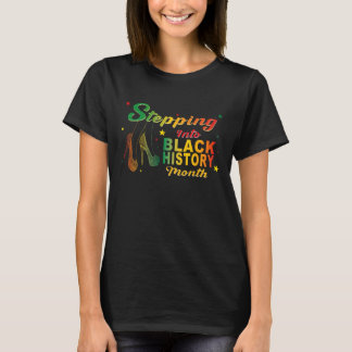 T-shirt Entrer dans le Mois de l'Histoire des Noirs Africa