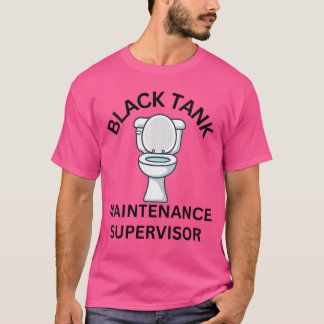 T-shirt Entretien de la cuve noire pour camping-car pour f