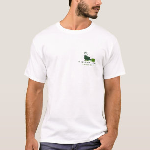 T-shirt Entretien de pelouse moderne Paysage simple Double
