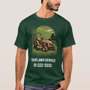 T-shirt Entretien de pelouse personnalisé Entreprises de s
