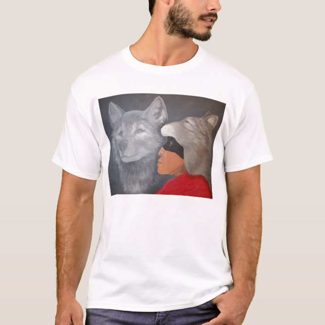 T-shirt Entretiens avec des loups (Devant)