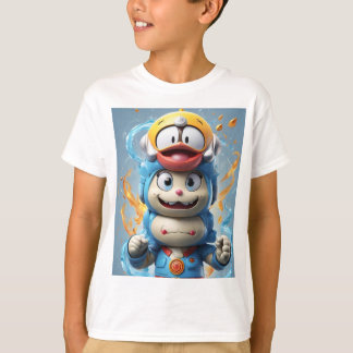 T-shirt Entrez dans le monde de Doraemon, où les bien-aimé