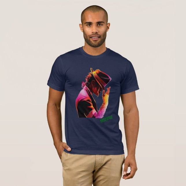 T-shirt 🎶 ✨ entrez dans le monde de la légende ! ✨ 🎶 (Devant entier)