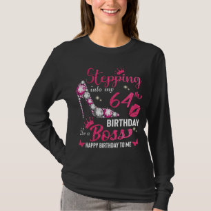 T-shirt Entrez dans mon 64e anniversaire comme un patron