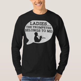 T-shirt Entrez en contact avec Dames Belongs to Me Trumpet