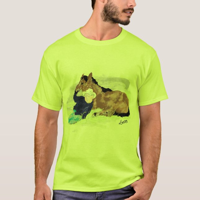 T - Shirt: Entspannen am Tag T-Shirt (Vorderseite)