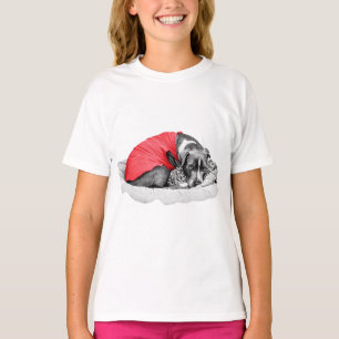 T-shirt Enveloppé dans le feu d'automne
