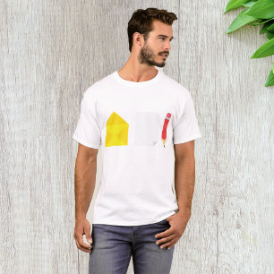 T-shirt Enveloppe Papier Et Mens Crayon