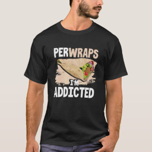 T-shirt Envelopper la nourriture mexicaine par Wraps Je su