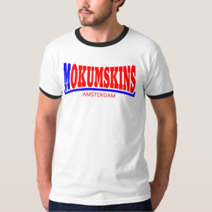 T-shirt Enveloppes de moku rouge bleu