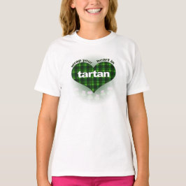 T-shirt Enveloppez votre coeur dans le tartan !