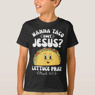 T-shirt Envie de Taco Sur Jésus Cinco De Mayo Femmes Homme