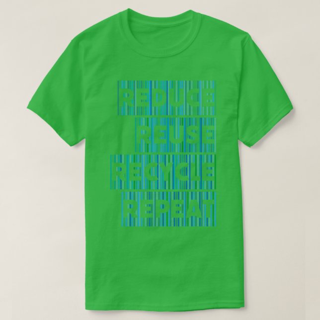 T-shirt Environnement de recyclage Protection du climat (Design devant)