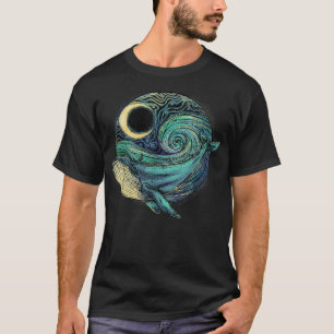 T-shirt environnementalisme, baleine à bosse, cadeaux pour