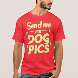 T-shirt envoyer mes photos de chien 1