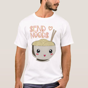 T-shirt Envoyez le cadeau de soupe de nouilles de miso de