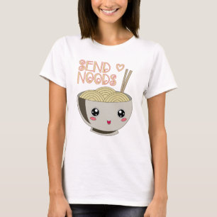 T-shirt Envoyez le cadeau de soupe de nouilles de miso de