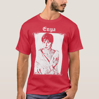 T-shirt Enya Retro Design esthétique