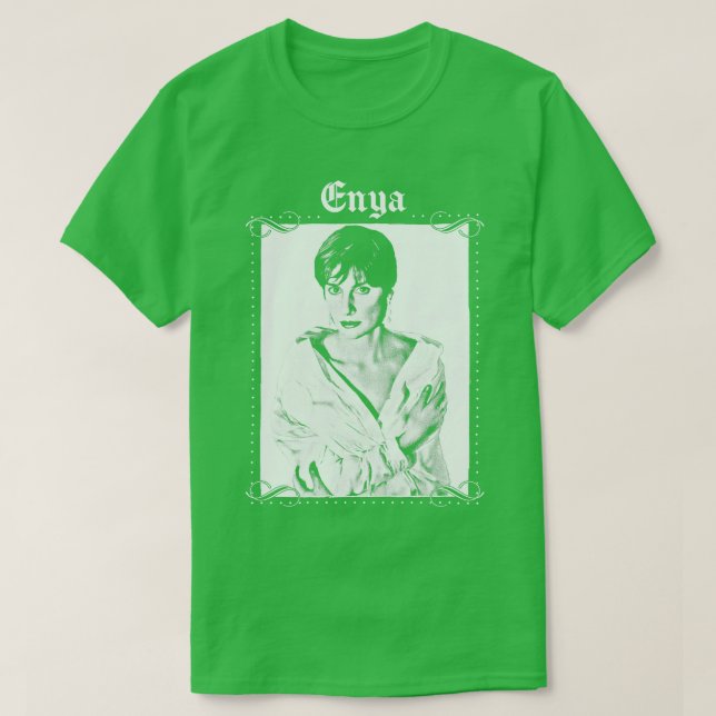 T-shirt Enya Retro Design esthétique (Design devant)