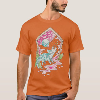 T-shirt Eon Archway Tricératops Dinosaur SciFi Space Art