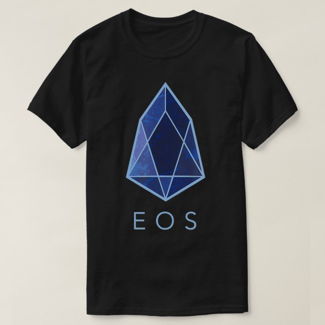 T-shirt EOS Crypto Coin HODL Token Finance décentralisée B (Design devant)