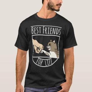 T-shirt Eotic Shorthair Cat Best Friends For Life