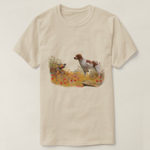 T-shirt Épagneul breton, Passion pour les oiseaux