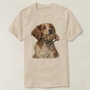 T-shirt Épagneul breton, Passion pour les oiseaux