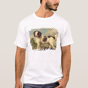 T-shirt Épagneul Brown et blanc de la Norfolk ou d'eau,